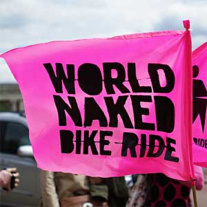 World Naked Bike Ride aims to promote greener communities and safer streets for cyclists 1
