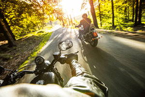 lane splitting in California