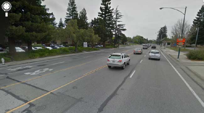 Shoreline Boulevard (Source: Google Streetview)