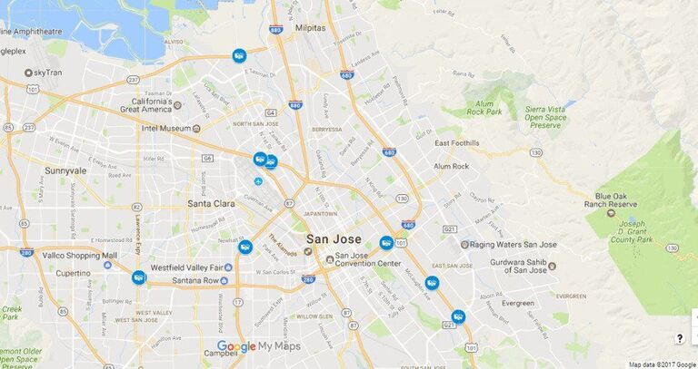 The eight most dangerous intersections in San Jose during St. Patrick's Day 2016