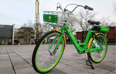 Programa de bicicletas compartidas Limebike en San Francisco