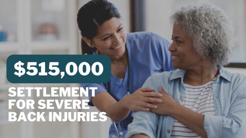 Severe Back Injury Settlement 1