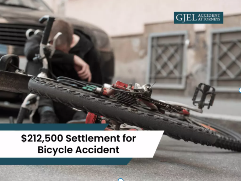 Edit Post Bicycle versus Automobile Accident Personal Injury Settlement Amount ‹ GJEL Accident Attorneys — WordPress 02 21 2025 10 28 PM