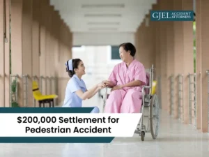 200000 Settlement for Pedestrian Accident