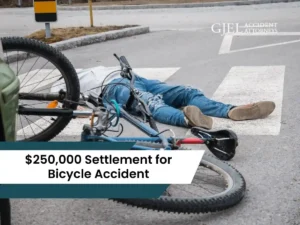 250000 Settlement for Bicycle Accident