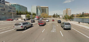 Harrison Street in Downtown Oakland