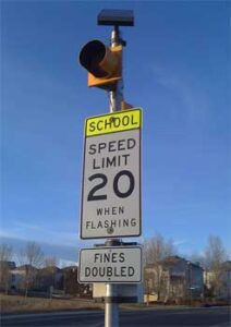School Zone Sign