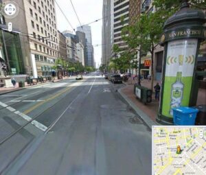 google maps san francisco pedestrian