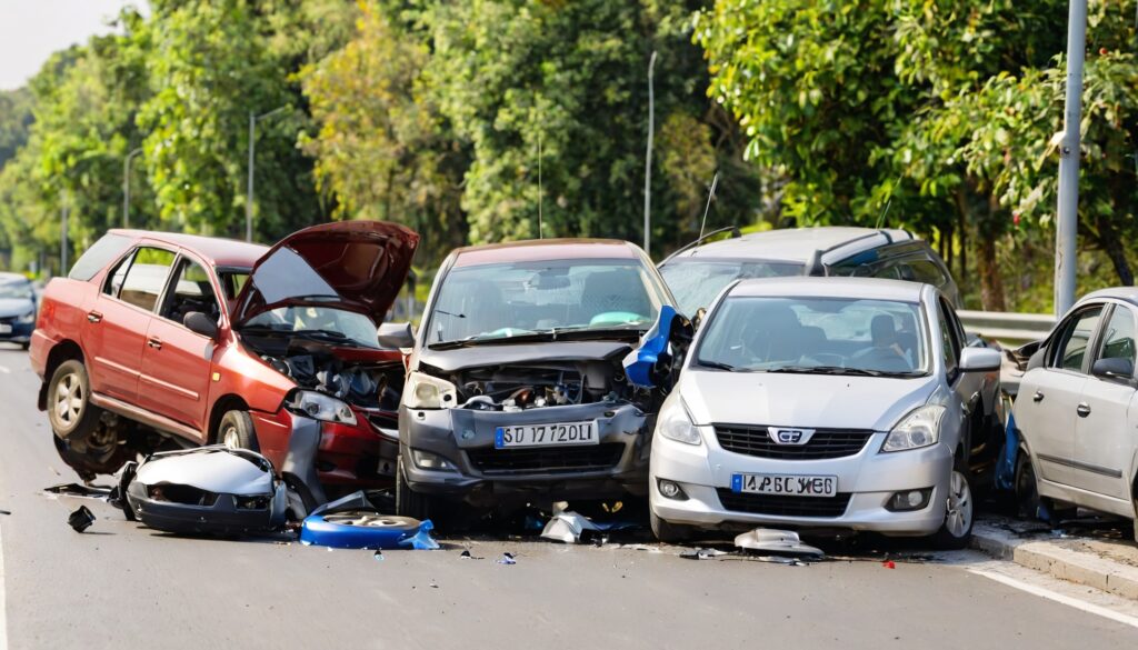 Highway Violence Leads to MultiVehicle Crash and Closure in San