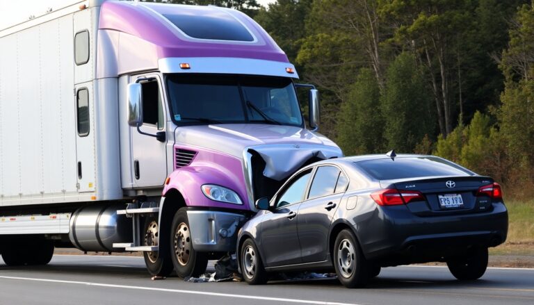 Samantha Parian a big rig and an sedan car collided in a road acci 8e121e31 2acc 4e2d b87a 2b7393ed3a30
