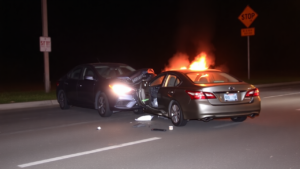 Samantha Parian a Ford collided with a westbound Nissan Altima at ce3ed96c 02bb 43ed 99b1 27c22e9bef73