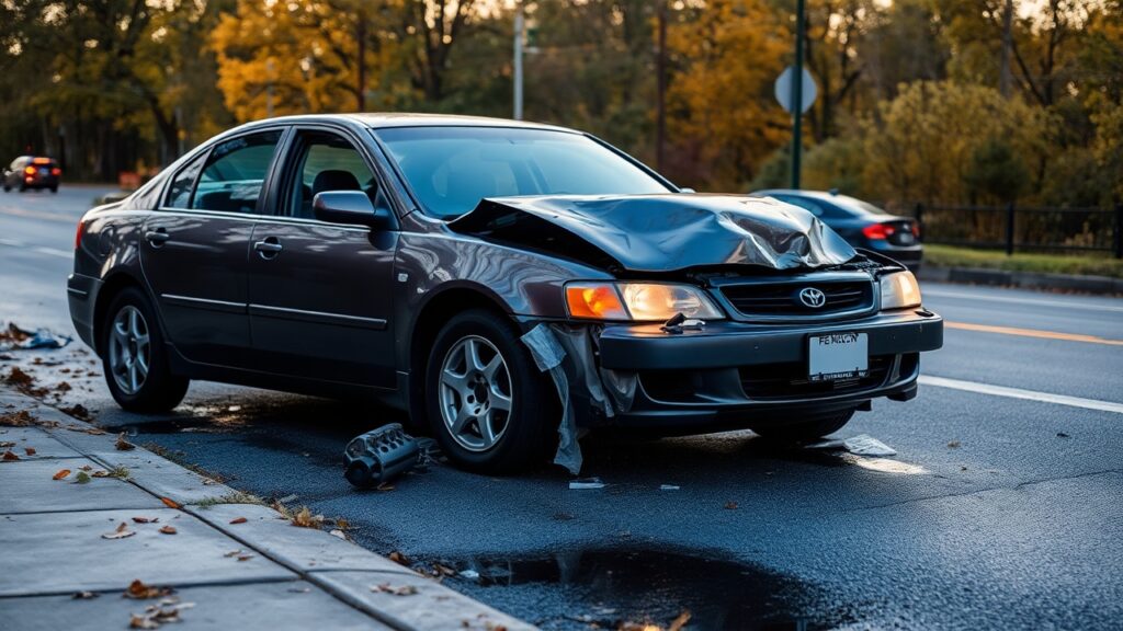 Samantha Parian an image of a car after a hit and run accident at c8eff387 5f64 4a21 a26d 8fb72c0c344c 1