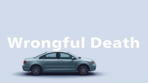 a car parked in front of a white background, Antioch Wrongful Death Lawyers