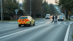 a pedestrian accident