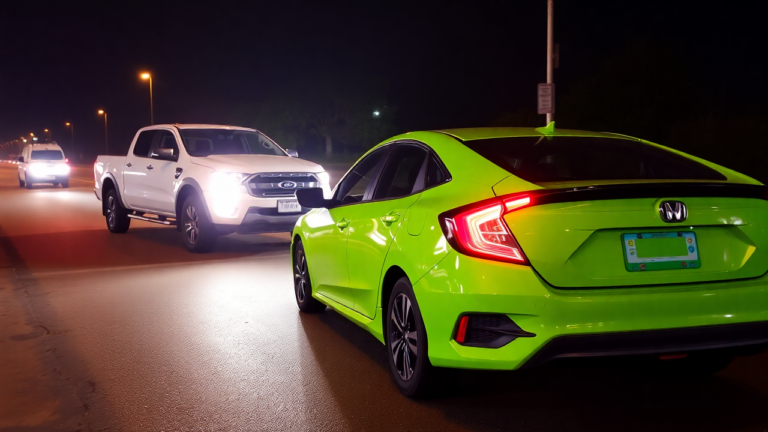 Samantha Parian Un Honda Civic verde choc&oacute; con un Ford pick up o a6c96897 979f 48b8 af33 f511d61635a2