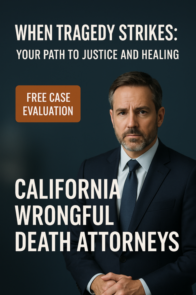 GJEL California wrongful death lawyers comforting client
