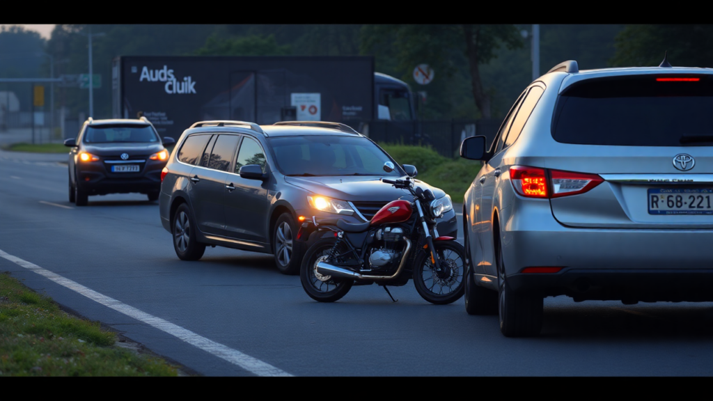 Motorcyclist Hospitalized After Multi-Vehicle Collision in Clovis 1