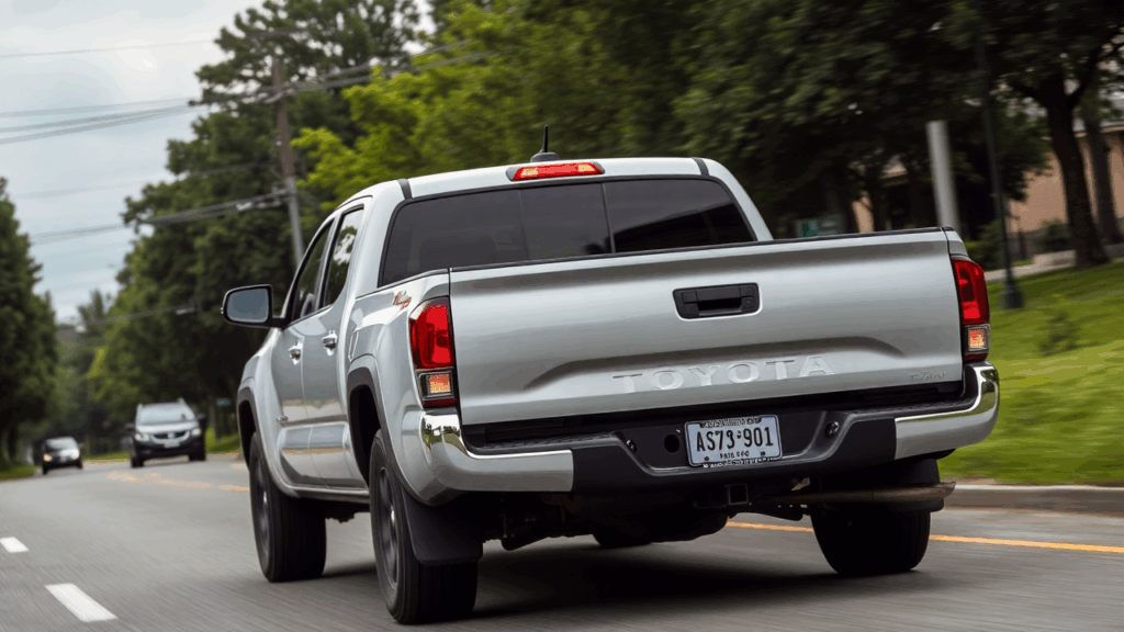 Samantha Parian a Toyota Tacoma in a street 99f55774 c758 40dd affe edcc4cd3755b