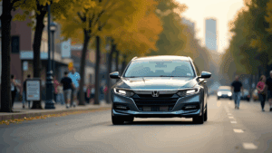 a car on the road