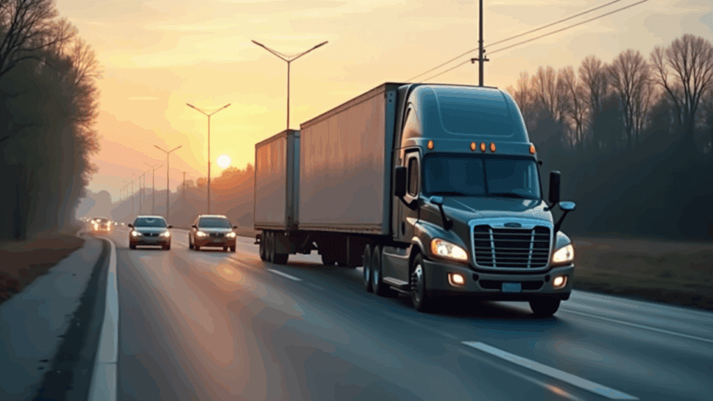 Samantha Parian a car a truck and a big rig with a trailer collided on the road 368e8e88 baed 4677 b4df 1bb194c9d7b9