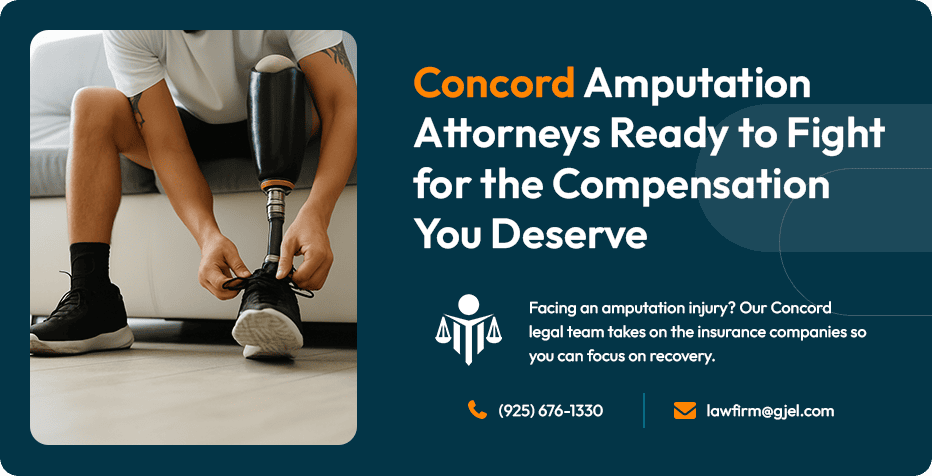 amputation legal help concord