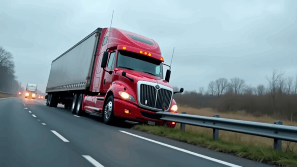 Samantha Parian un camión semi chocó contra una barandilla en la carretera fc5e14cb 1a8b 4556 9929 e90697f7efbd