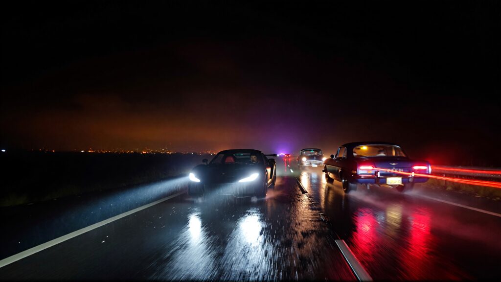 Juris digital two cars on the road at night 5c178272 8cf4 4632 a0be 713d366c61f2