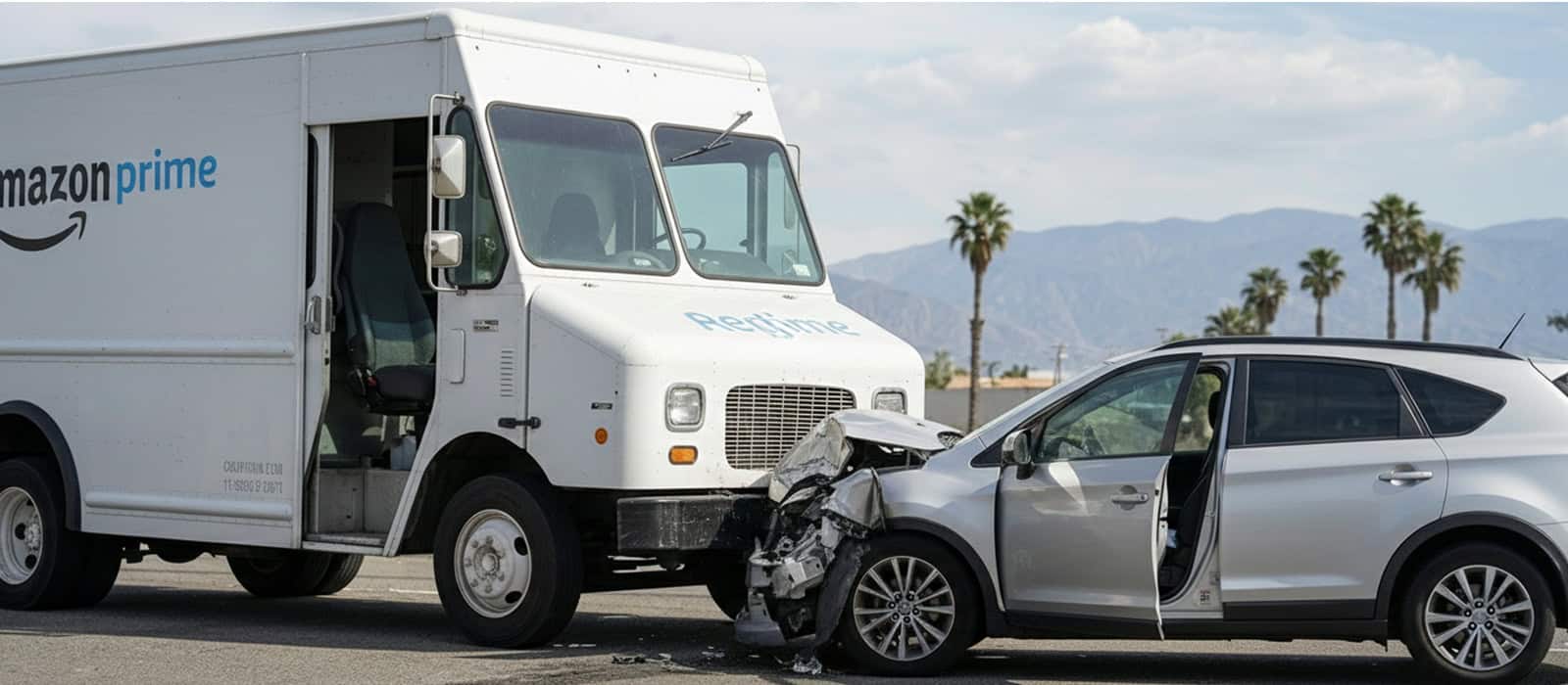 amazon delivery truck accident
