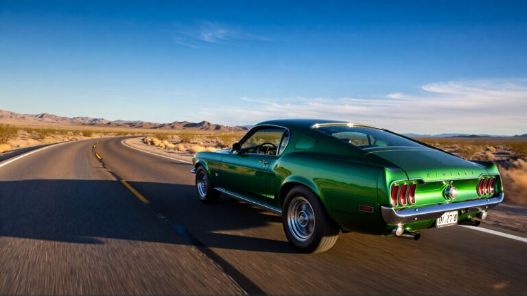 Juris Digital un Ford Mustang en la carretera a6581e85 4eb1 44b0 90be da9a4ba5f182