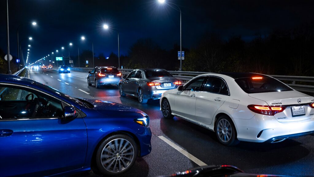 Juris digital a blue Toyota Corolla a gray Honda Accord a white Mercedes a K c45c4b9d 8596 4810 a2a9 16b104e5e314