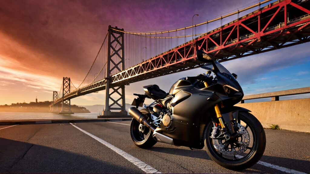 Juris digital a motorcycle on Bay bridge 13b4ff56 ff84 4374 b7d2 3e01fd739b9d