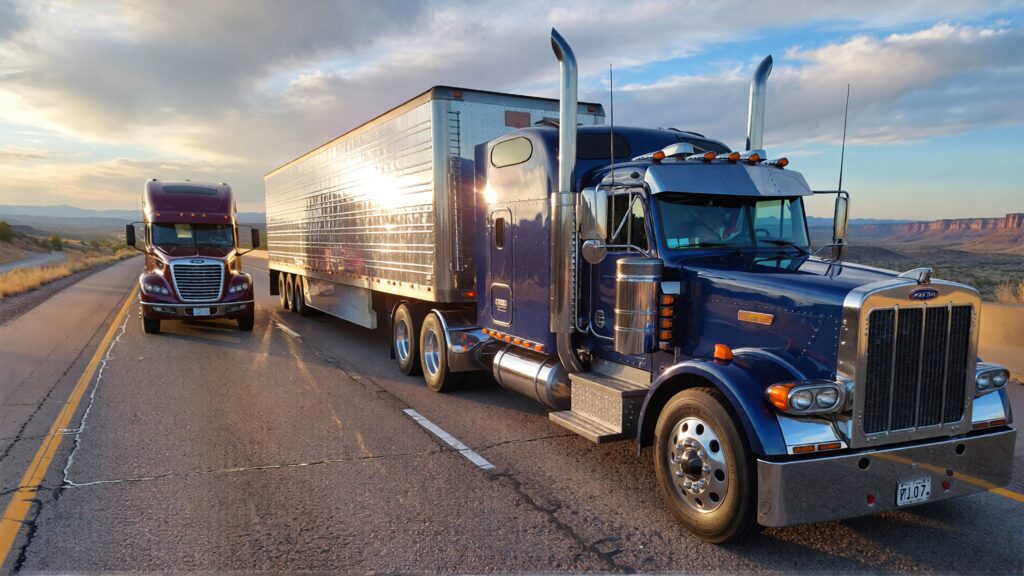 Juris digital two big rigs on the road d626435e c12d 4c90 a58c e7d96e14276f