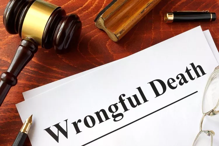 A wrongful death lawsuit being filed